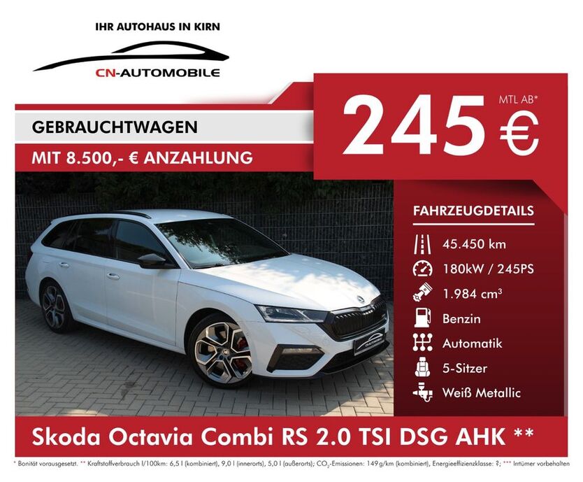 Skoda Octavia 48.490 km 33.990 € Kirn 55606