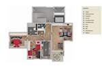 Etagenwohnung Coburg - 3 Zimmer, 82 m&sup2;, 219.000&euro; | Angebot:26696739