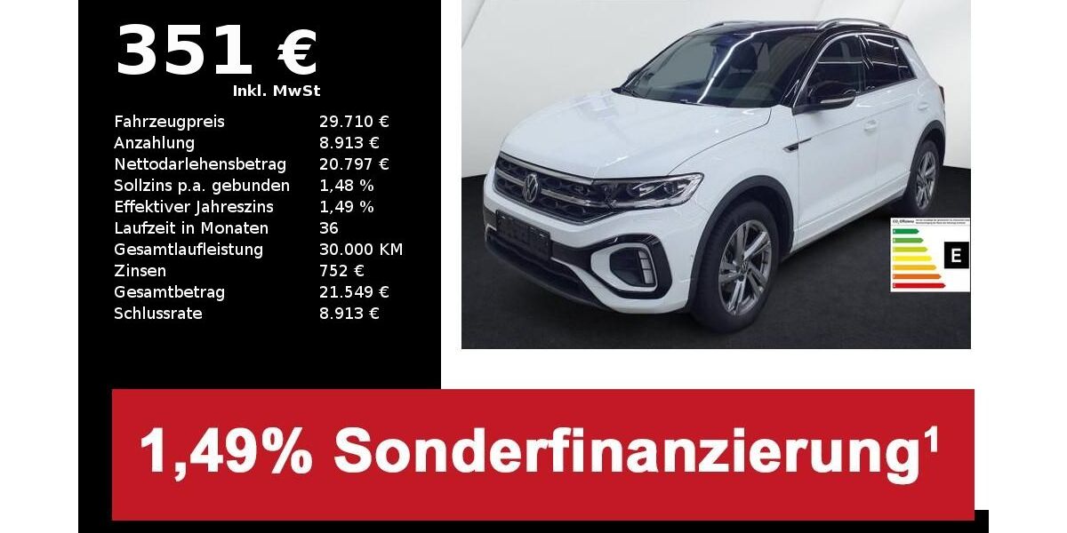 VW T-Roc 22.890 km 29.710 &euro; Hilpoltstein 91161
