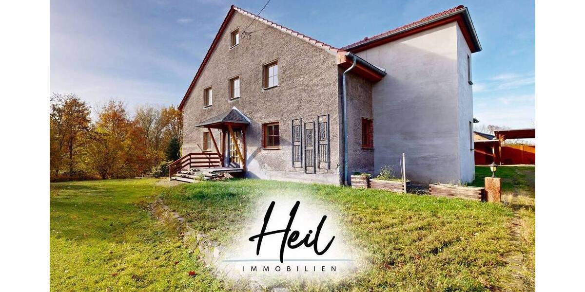 Bauernhaus mit separater Einliegerwohnung I 6.231m² Grundstücksfläche I Nähe Colditz 1 zimmer