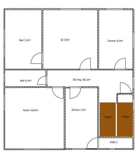 Gewerbeobjekt Halle (Saale) Gesundbrunnen - 9 Zimmer, 280 m&sup2;, 715.000&euro; | Angebot:25680282