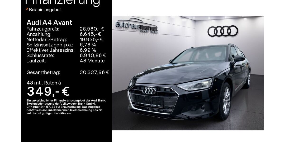 Audi A4 29.390 km 26.580 &euro; Oberursel 61440