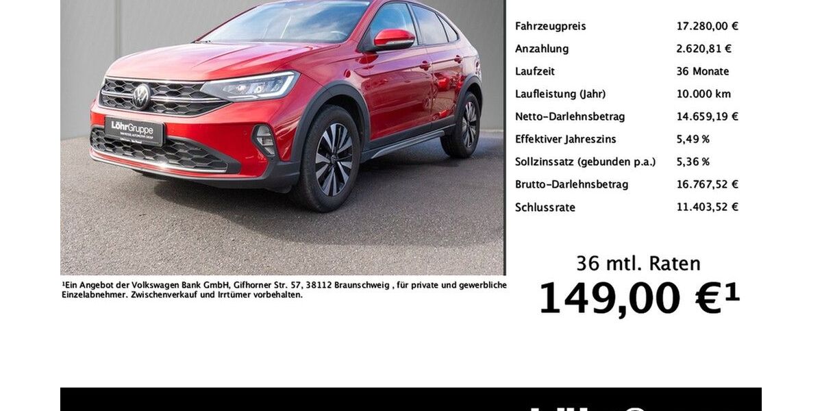 VW Taigo 23.373 km 17.280 &euro; Trier 54292