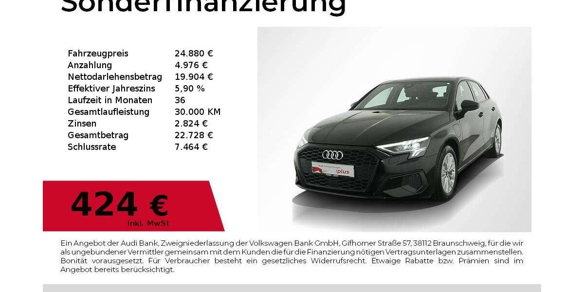 Audi A3 32.468 km 24.880 &euro; Nürnberg 90441