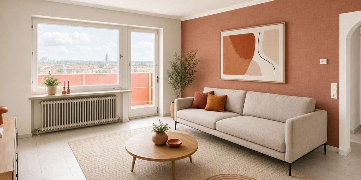 Etagenwohnung Hattersheim am Main - 2 Zimmer, 60 m&sup2;, 169.000&euro; | Angebot:26606776