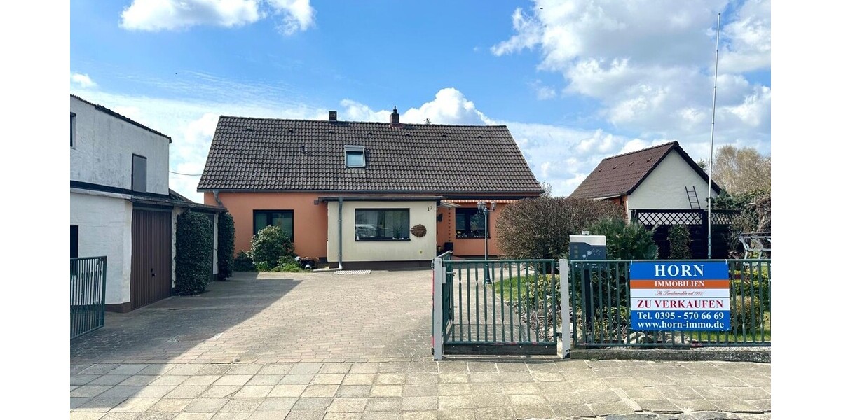HORN IMMOBILIEN ++ RESERVIERT! Einfamilienhaus bei Ferdinandshof mit großem Grundstück nur 70 km bis zur Ostsee - Einfamilienhaus Wilhelmsburg | Angebot:24659338