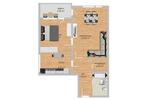 Etagenwohnung Achim - 2 Zimmer, 60 m&sup2;, 695&euro; | Angebot:26397665