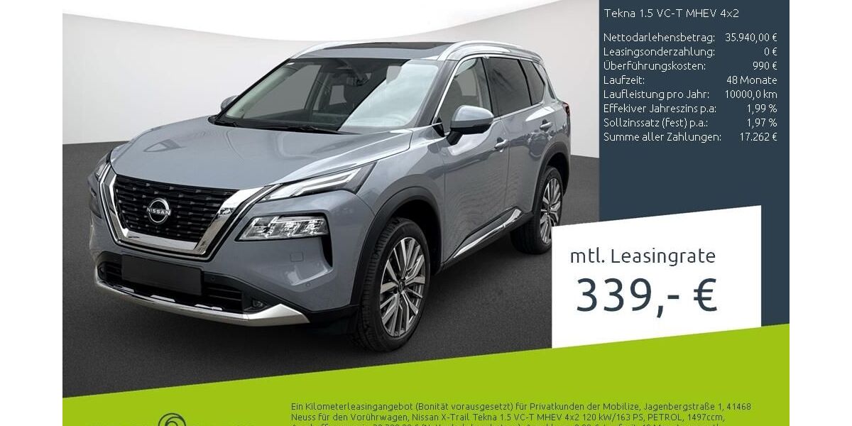 Nissan X-Trail 11.000 km 33.880 &euro; Bremen 28207