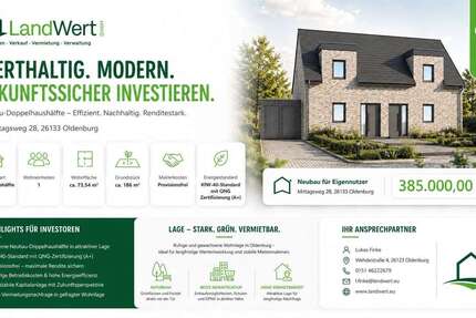 Grundstück Oldenburg Kreyenbrück - 385.000&euro; | Angebot:26982640