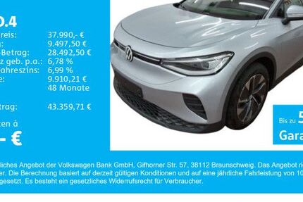 VW ID.4 7.700 km 37.990 € Gersthofen 86368