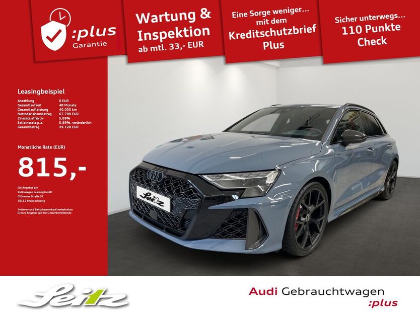 Audi RS3 2.000 km 69.599 € Memmingen 87700