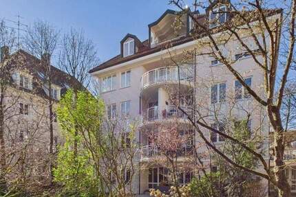 Ruhig gelegenes, vermietetes Apartment in Nymphenburg mit Balkon und Tiefgarage 1 zimmer