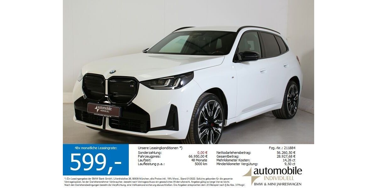 BMW X3 M50 18.990 km 65.130 &euro; Paderborn 33100