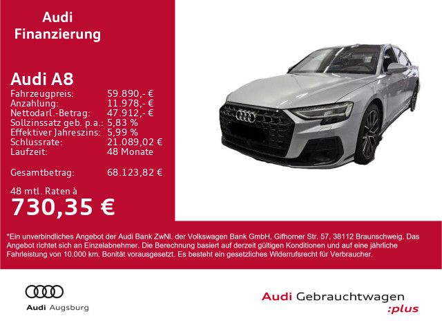 Audi A8 45.300 km 59.890 € Gersthofen 86368