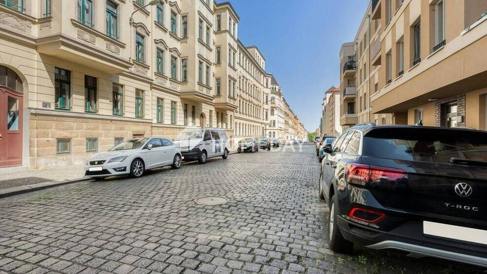 64,83 m² Wohnkomfort in Jugendstilhaus mit Loggia in begehrter Lage von Leipzig-Stötteritz