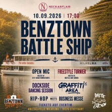 0711 Benztownstorys X Battle den Süden 10.09.2026 Anlegestelle Wilhelma