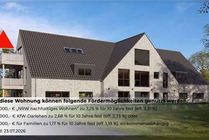 Wohnung Borken - 2 Zimmer, 63 m&sup2;, 259.000&euro; | Angebot:24528021