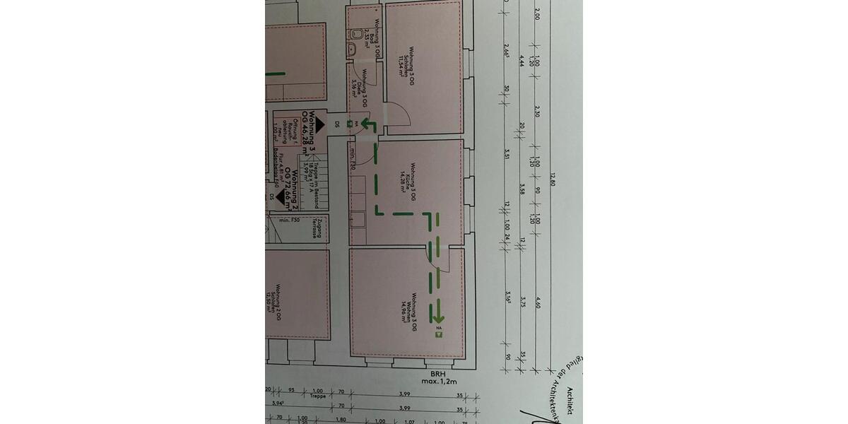 Etagenwohnung Kößlarn - 2 Zimmer, 47 m&sup2;, 490&euro; | Angebot:26395824