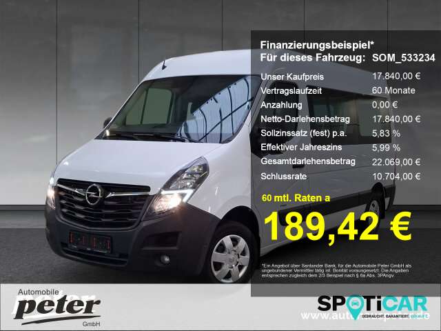 Opel Movano 117.613 km 17.840 € Erfurt 99086