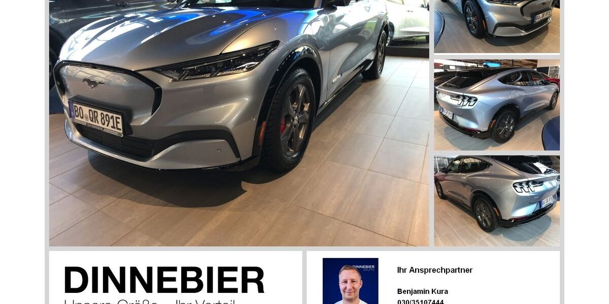 Ford Mustang Mach-E 41.686 km 38.280 € Berlin 13581