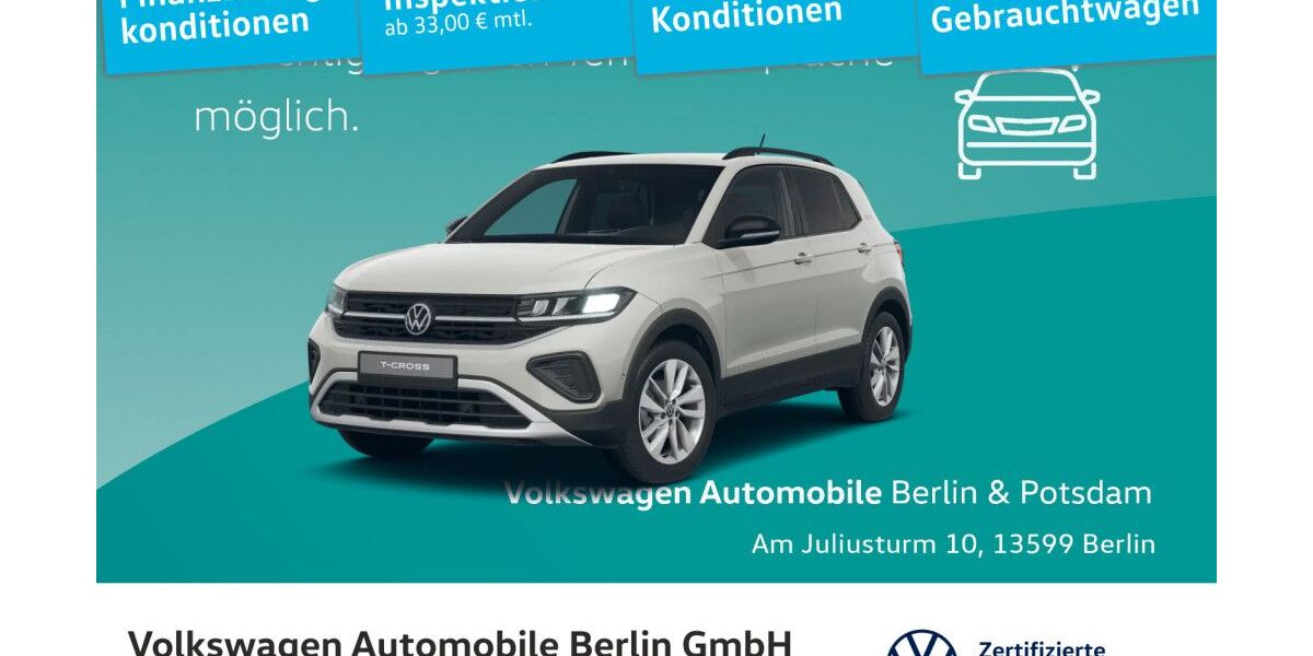 VW T-Cross 25.430 km 24.350 &euro; Berlin 13599