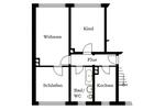 Etagenwohnung Zeulenroda-Triebes Triebes - 3 Zimmer, 67 m&sup2;, 320&euro; | Angebot:25419730