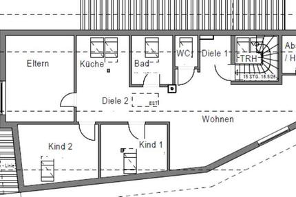 Helle 4 ZKB DG Wohnung im 1. OG – Mitten Im Zentrum von HeLi zimmer