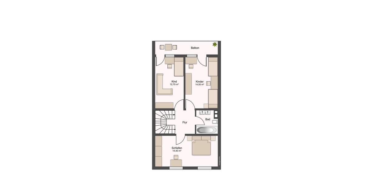 Reihenmittelhaus Baldham Baldham - 6 Zimmer, 151 m&sup2;, 799.000&euro; | Angebot:26641844