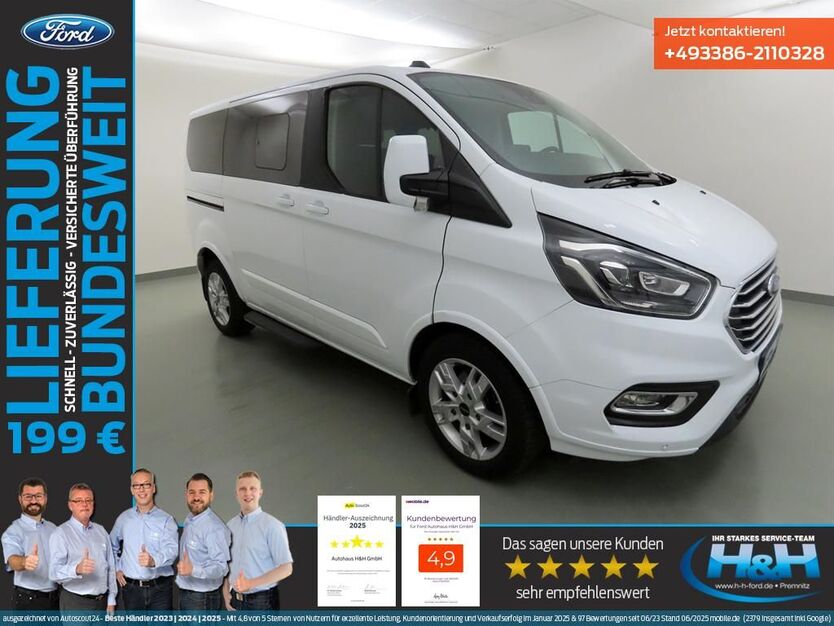 Ford Tourneo Custom 92.331 km 34.840 € Premnitz / Nahe A2 14727