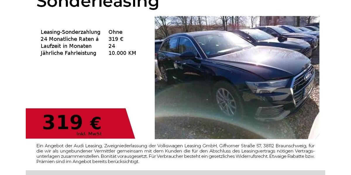 Audi A6 72.703 km 35.940 &euro; Dessau-Roßlau 06844