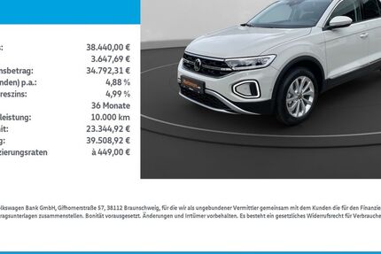 VW T-Roc 5.999 km 38.440 &euro; Mühlhausen/Thüringen 99974