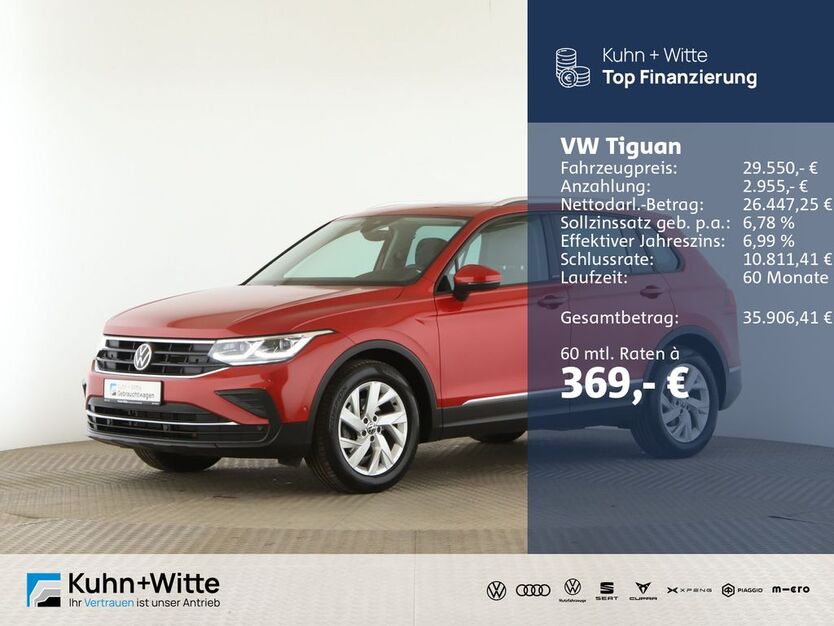 VW Tiguan 39.502 km 29.550 € Jesteburg 21266