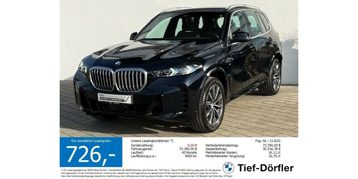 BMW X5 13.949 km 71.840 &euro; Marktsteft 97342