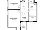 Etagenwohnung Stein - 3 Zimmer, 88 m&sup2;, 830&euro; | Angebot:25445719