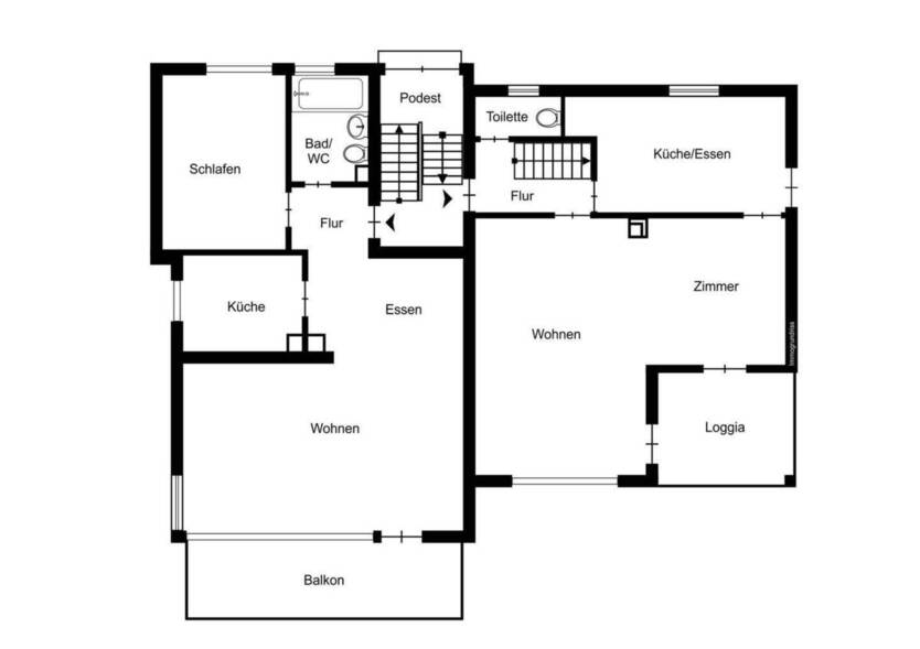 Dreifamilienhaus mit großem Grundstück und Entwicklungspotenzial 9 zimmer