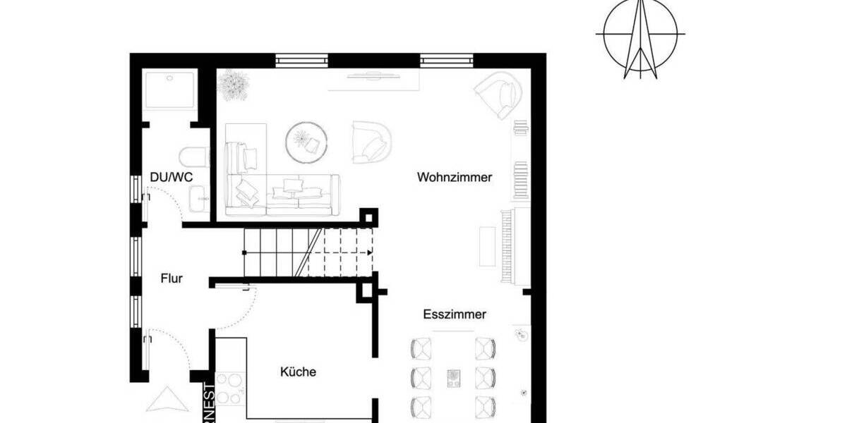 Einfamilienhaus Neu-Isenburg Isenburg - 4 Zimmer, 92 m&sup2;, 469.000&euro; | Angebot:26344441