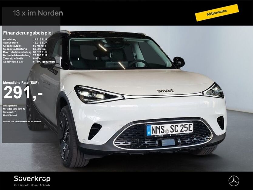 Smart #1 6.950 km 36.900 € Neumünster 24539