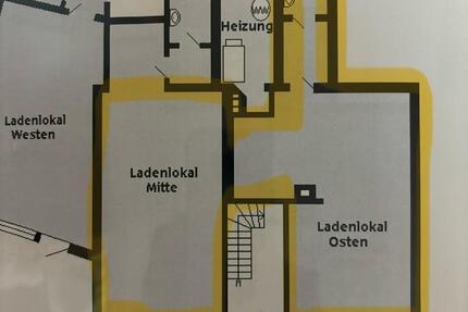 Gewerbefläche, Ladenlokal, Büro-, Praxisräume, Studio 90qm zimmer