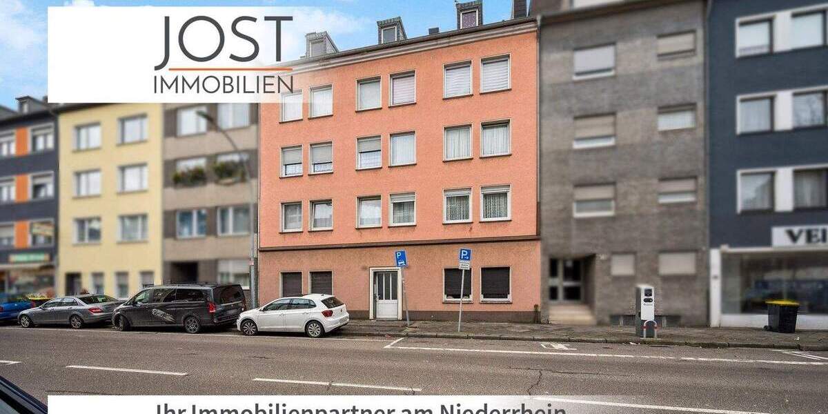 Etagenwohnung Mönchengladbach Stadtmitte - 2 Zimmer, 43 m&sup2;, 109.000&euro; | Angebot:24667452