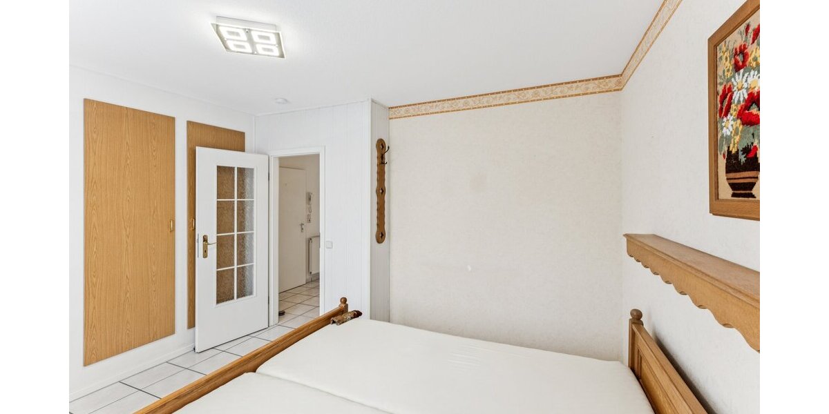 Sofort frei: Gepflegte 2-Zimmer-Erdgeschosswohnung mit großem Balkon & Tiefgaragenstellplatz - Erdgeschoßwohnung Bad Sassendorf | Angebot:25851708