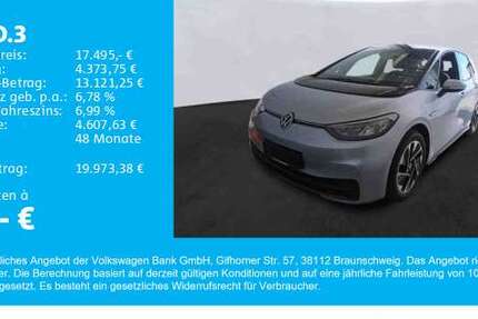 VW ID.3 50.400 km 17.495 € Gersthofen 86368