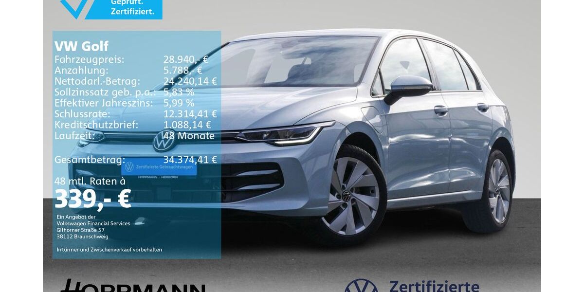 VW Golf 14.982 km 28.940 &euro; Herborn 35745