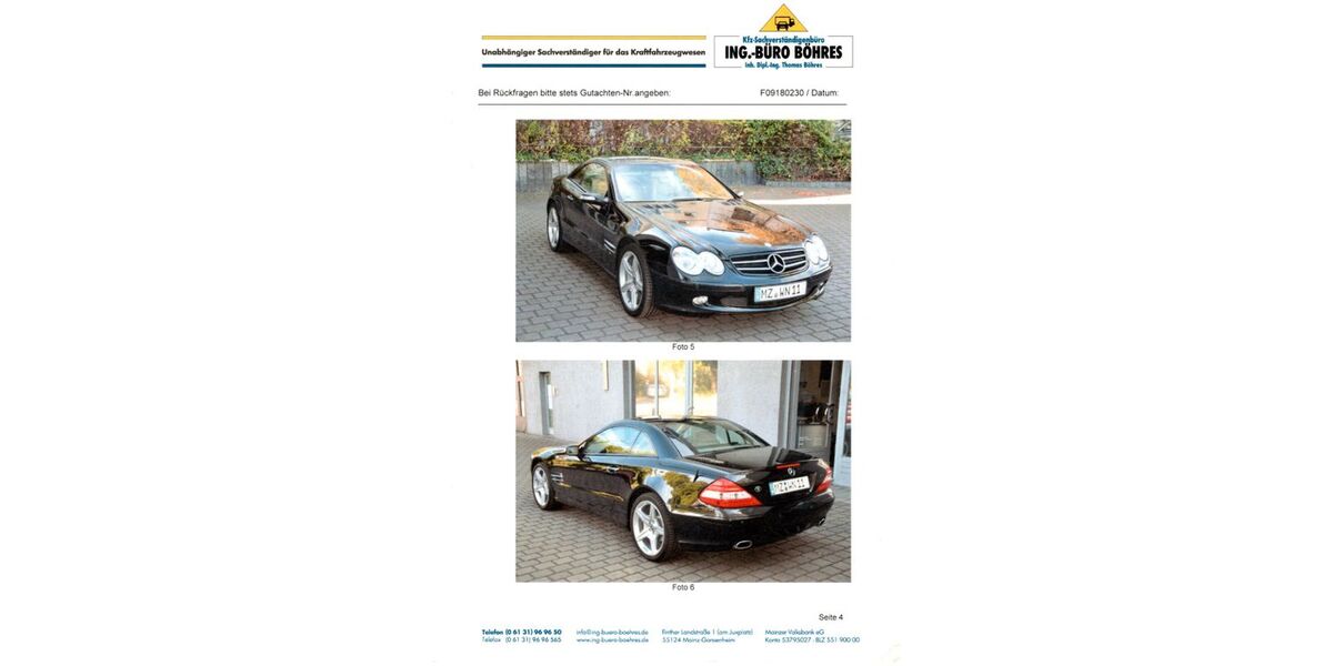 Mercedes-Benz SL 350 77.000 km 21.700 &euro; Ober-Olm 55270