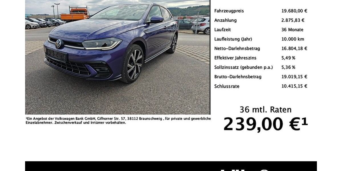 VW Polo 32.764 km 19.680 &euro; Trier 54292