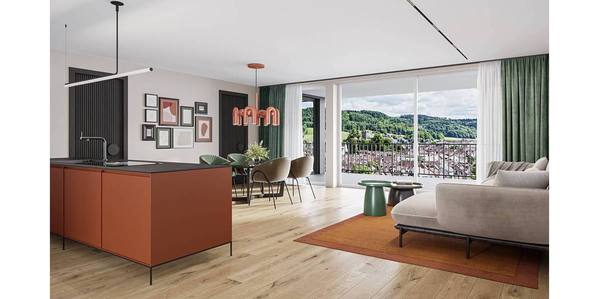 Etagenwohnung Laufenburg (Baden) Laufenburg - 3 Zimmer, 104 m&sup2;, 589.000&euro; | Angebot:25778322