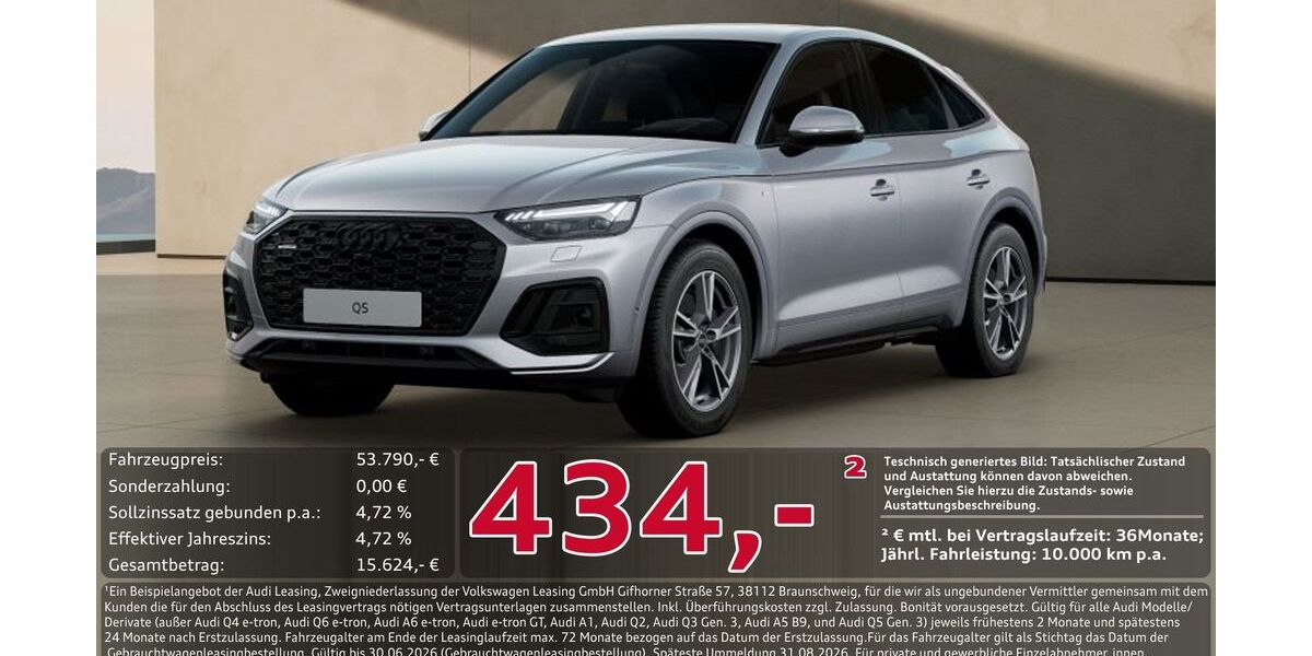 Audi Q5 34.208 km 53.790 &euro; Ingolstadt 85057