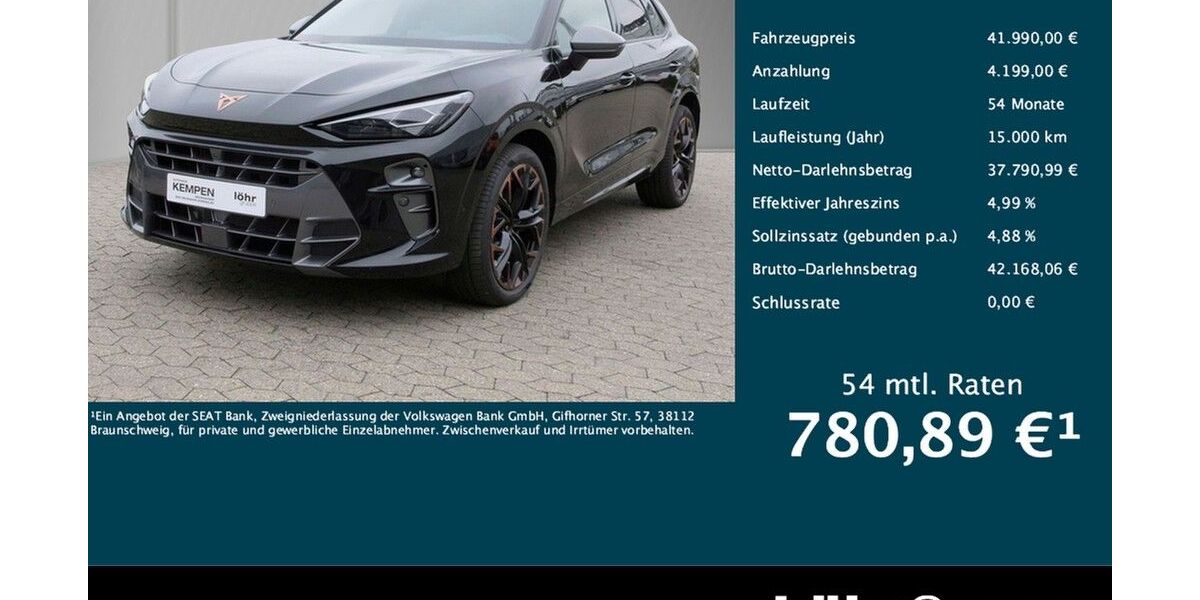 Cupra Terramar 9.990 km 41.990 &euro; Meckenheim / Bonn 53340