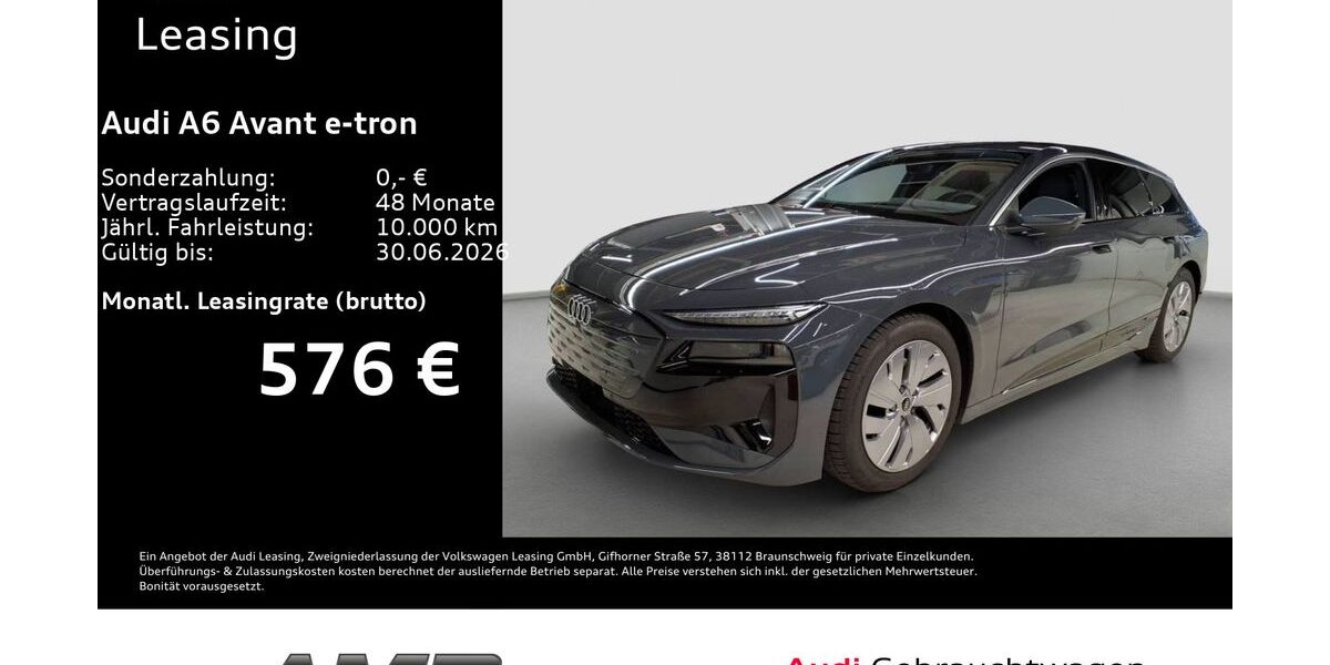 Audi A6 e-tron 5.780 km 55.980 &euro; Borna 04552