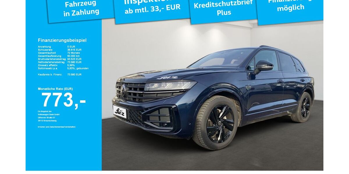 VW Touareg 29.100 km 70.548 &euro; Weingarten 88250