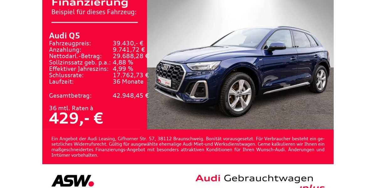 Audi Q5 49.200 km 39.430 &euro; Heilbronn 74074